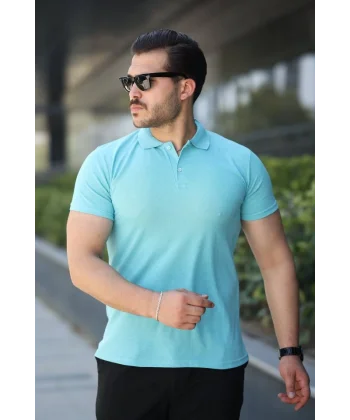 Erkek Kısa Kollu Yakalı Tişört