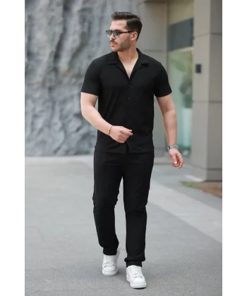 Erkek Ottoman Kumaş Pantolon Gömlek Takım