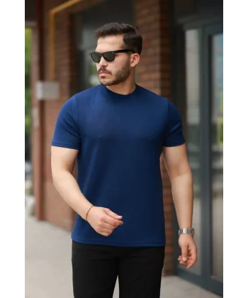 Erkek Oysho Kumaş Basic Kısa Kollu Tişört