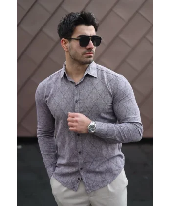 Erkek şamre Kumaş Gömlek