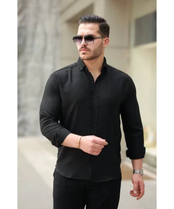Erkek Uzun Kollu Gömlek