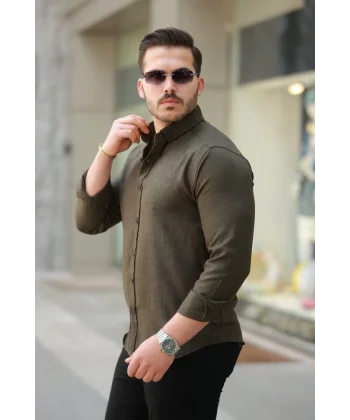 Erkek Uzun Kollu Gömlek