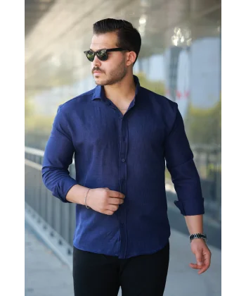 Erkek Uzun Kollu Gömlek