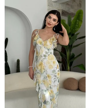 et İp Askılı Elbise