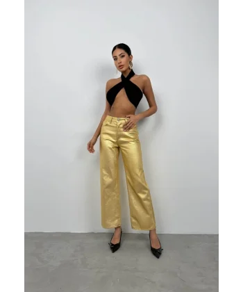 etalik Yüksek Bel Pantolon