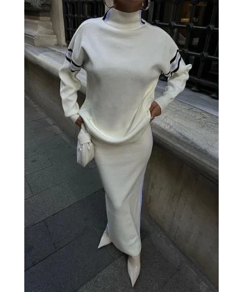 Etekli Spor Çizgili Takım 9991