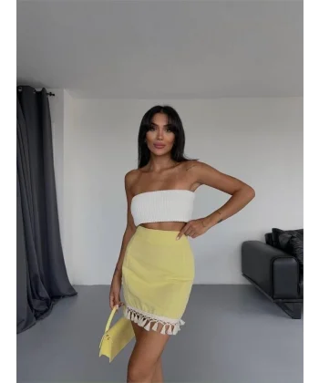 ETEKUCU PÜSKÜL ETEK - Sarı