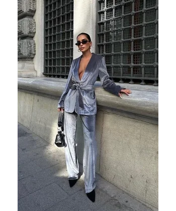 Gaitlin Oversize Kadife Takım 9897