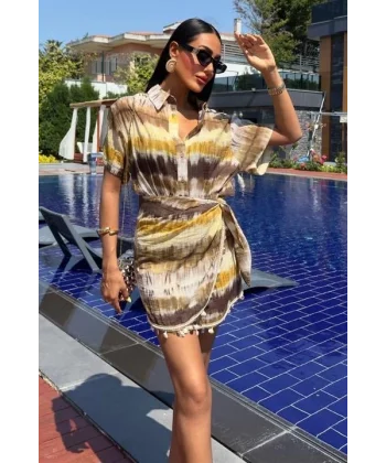 Gömlek Ve Eteği Aksesuarlı Takım 10211