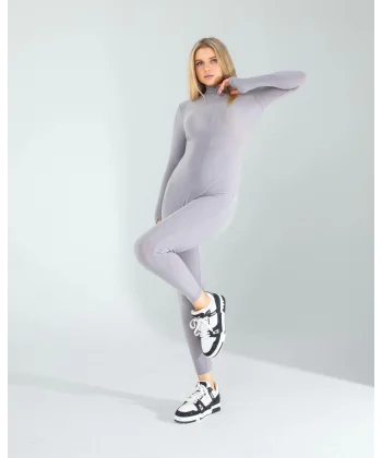 Gri Scuba Kumaş Tulum