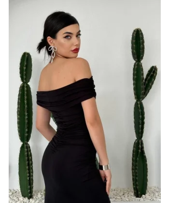 ilan adonna Yaka Kalem Elbise