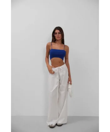 İnce Askılı Crop Top