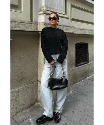 İnci Detaylı Kazak 1354