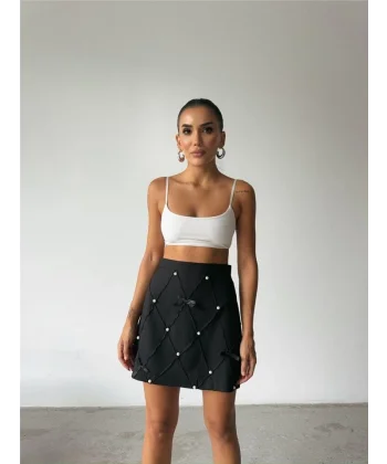 İNCİ KURDEE DETAYI KIA ETEK  iyah