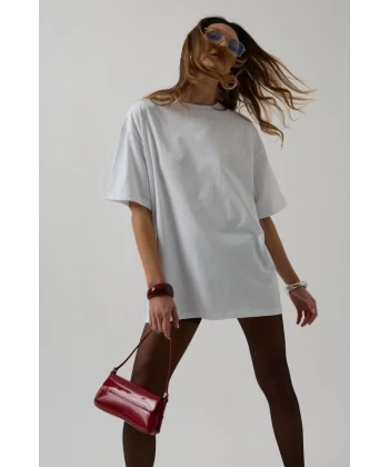 ırt Baskılı Oversize Thirt