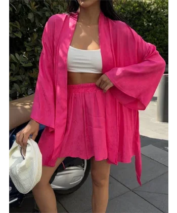 JAKARI KİONO  ŞORT TAKI  Fuşya