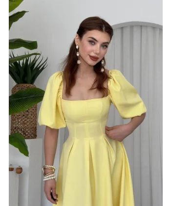 Jama Midi Boy Elbise