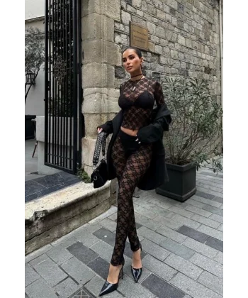 Janice Dantel Crop Takım 9752-08