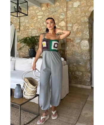 Jasmin Süzüneli Keten Tulum 1280-08