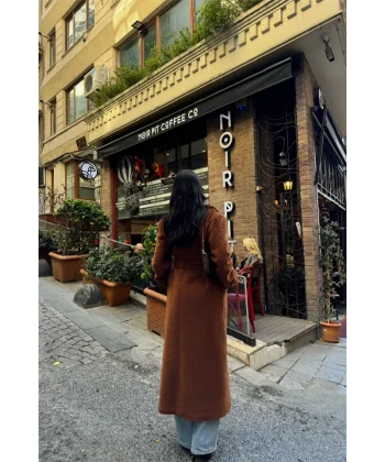 KABAN ALPAKA YÜN  Kahverengi