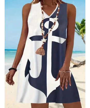 Kadın çipa Baskılı Salaş Süprem Elbise