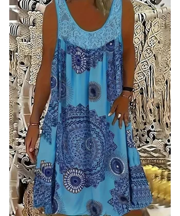 Kadın Dantel Detay çark Desen Süprem Elbise