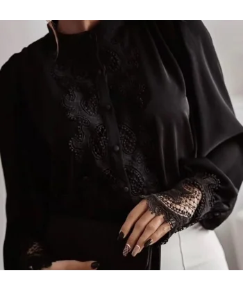 Kadın Dantel Güpür Detay Fırsat ürün Gömlek