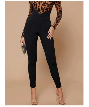 Kadın iyah Krep Kumaş Pantolon