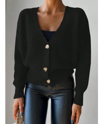 Kadın önü Düğmelitriko Hırka