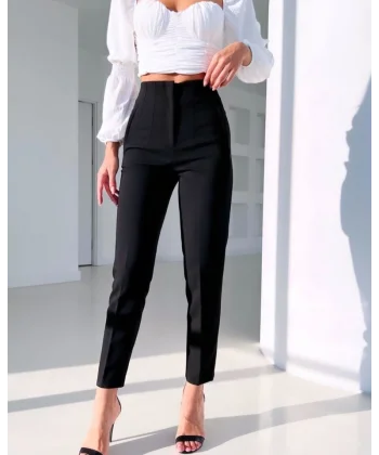 Kadın Plazo Dounle Kumaş Pantolon