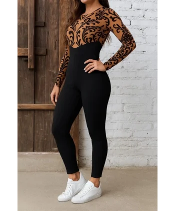 Kadın Siyah Krep Kumaş Pantolon