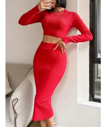 Kadın Uzun Kollu Ikili Takım