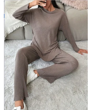 Kadın Uzun Kollu Kaşkorseikili Takım