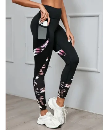 Kadın Yüksek Bel Cep Detaylı Dalgıç Pantolon