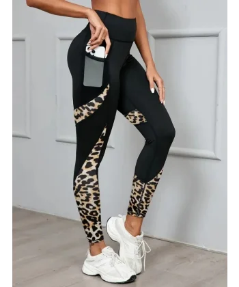 Kadın Yüksek Bel Cep Detaylı Dalgıç Pantolon