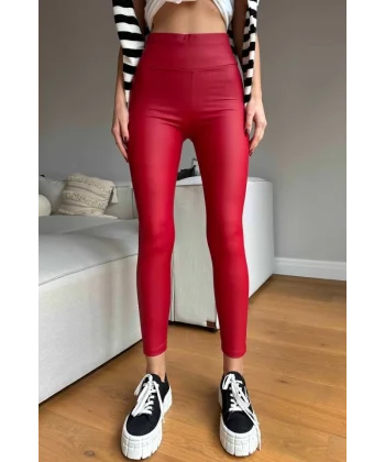 Kadın Yüksek Bel Içi şardonlu Fırsat ürün Toparlayıcı Tayt