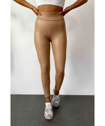 Kadın Yüksek Bel Içi şardonlu Fırsat ürün Toparlayıcı Tayt