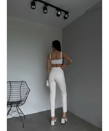 Kadın Yüksek Bel Skny Jeans Pantolon