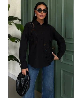 Karlie Brode Nakışlı Gömlek 3369-08