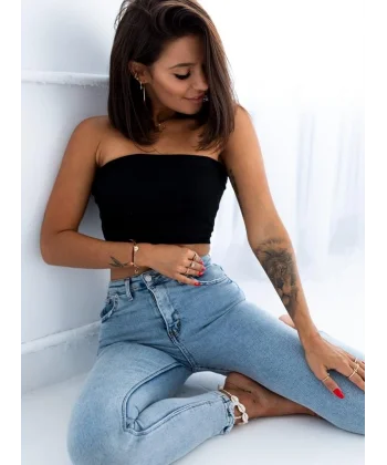 Kaşkorse Kumaş Büstiyer Bluz