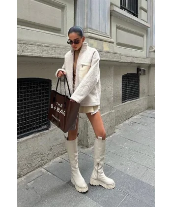 Katerina Suni Kürk Ceket 6110-08