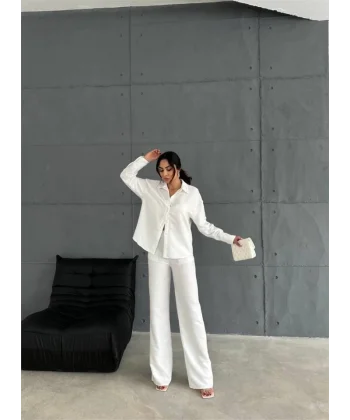 KENDİNDEN DEENİ JAKARI TAKI  Beyaz