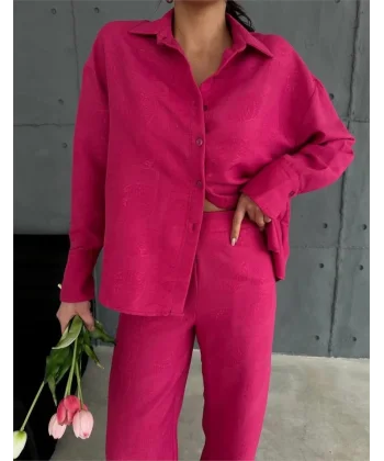 KENDİNDEN DEENİ JAKARI TAKI  Fuşya