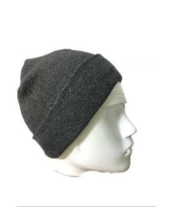 Kışlık Tam Kalıp Çocuk Triko Bere - Antrasit