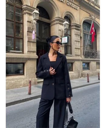 KO 4 DÜĞE   BÜTİYERİ 3 CEKET PANTOON TAKI  iyah