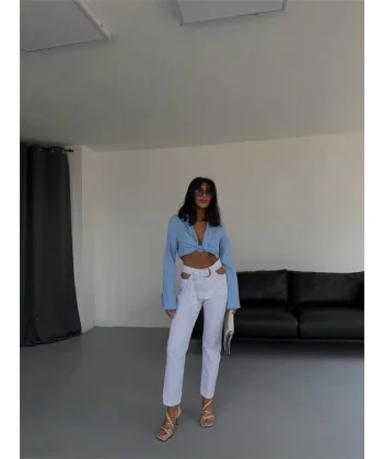 KOT PANTOLON - Beyaz