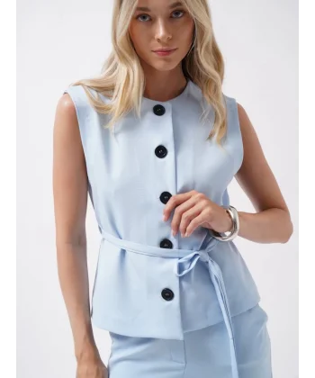 Kuşaklı Dokuma Yelek