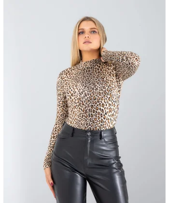 Leopar Uzun Kollu Body