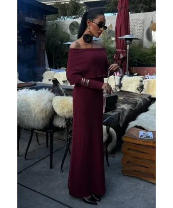 Madonna Yaka Premimum Elbise 2828