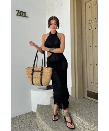 Marlene Püskül Detaylı Elbise 2777